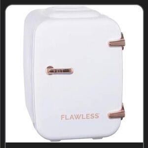 Flawless Mini Fridge with Rose Gold Accents
